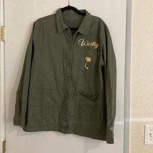 Marvel Thor Button-Down